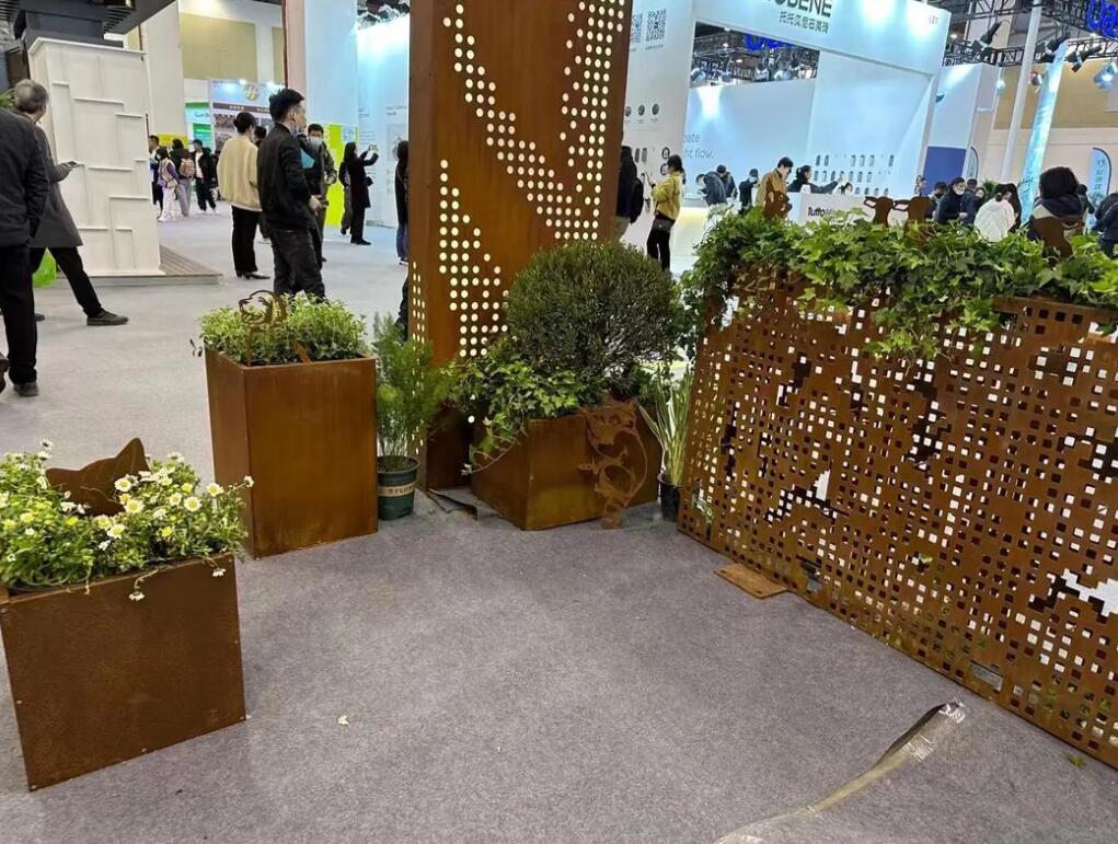 三明耐候钢花箱